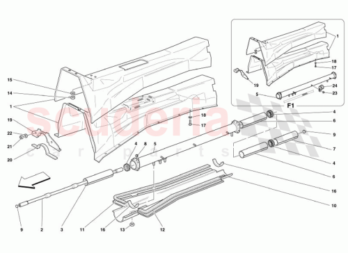Part Diagram for Ferrari 144443