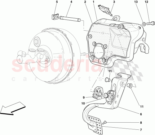 Part Diagram for Ferrari 201376