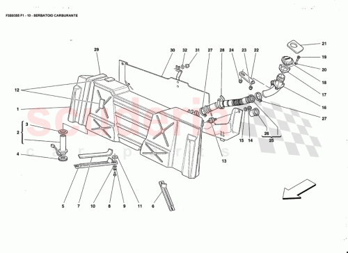 Part Diagram for Ferrari 176214