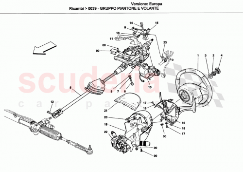 Part Diagram for Ferrari 820234