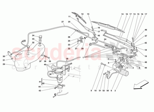 Part Diagram for Ferrari 60741200