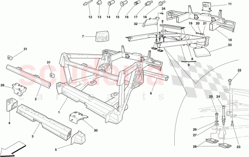 Part Diagram for Ferrari 81035511