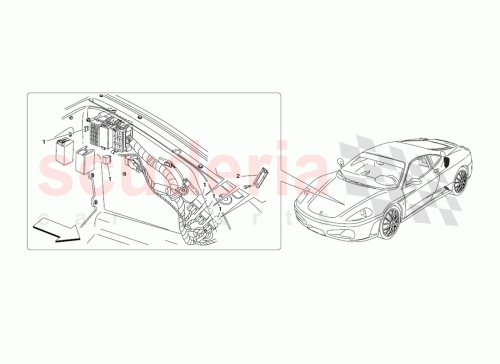 Part Diagram for Ferrari 172881