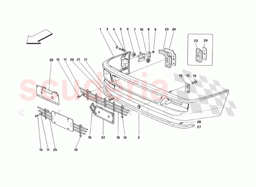 Part Diagram for Ferrari 60032109
