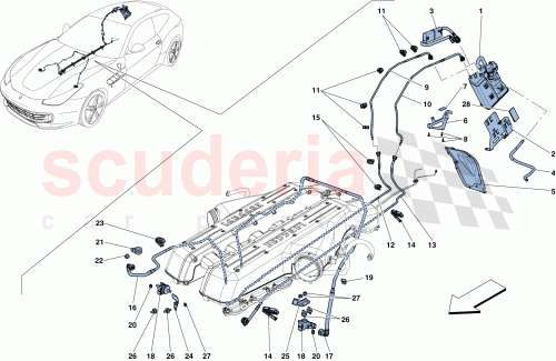 Part Diagram for Ferrari 312809