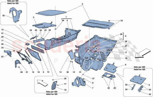 Part Diagram for Ferrari 84988500