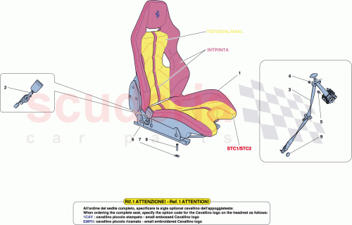 Part Diagram for Ferrari 86852400