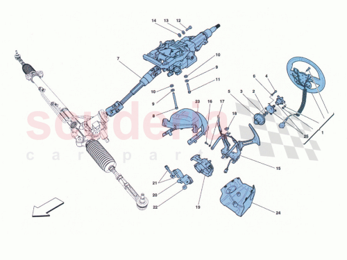 Part Diagram for Ferrari 272180