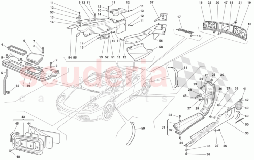 Part Diagram for Ferrari 66155700