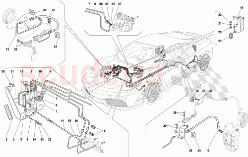 Part Diagram for Ferrari 226688