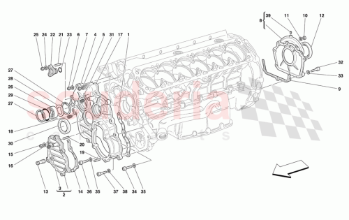 Part Diagram for Ferrari 168951