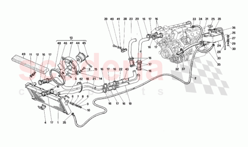 Part Diagram for Ferrari 136398