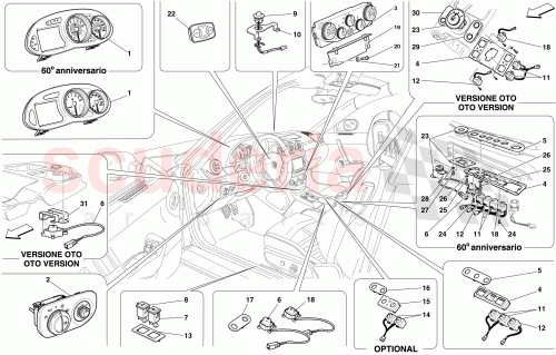 Part Diagram for Ferrari 66983400
