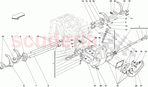 Part Diagram for Ferrari 222833