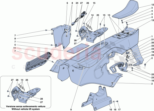 Part Diagram for Ferrari 84891600