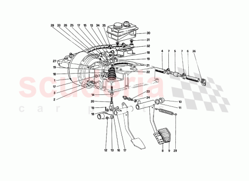 Part Diagram for Ferrari 124468