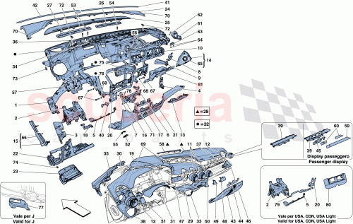 Part Diagram for Ferrari 87919800