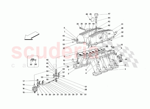 Part Diagram for Ferrari 153400