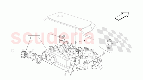Part Diagram for Ferrari 60188901