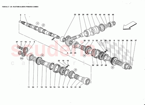 Part Diagram for Ferrari 149368