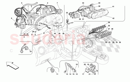 Part Diagram for Ferrari 164628