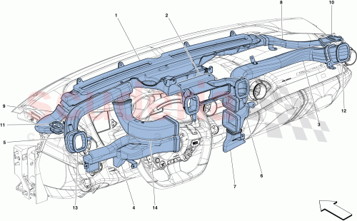 Part Diagram for Ferrari 88671000