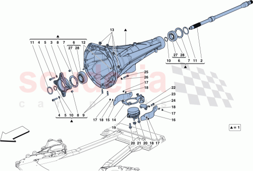 Part Diagram for Ferrari 252524