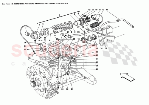 Part Diagram for Ferrari 185803