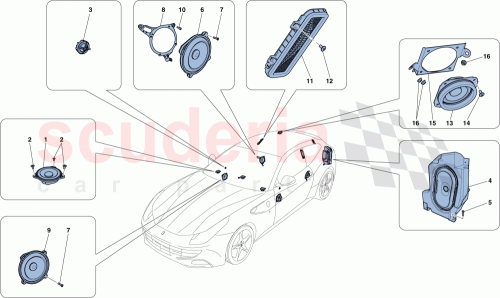 Part Diagram for Ferrari 259402