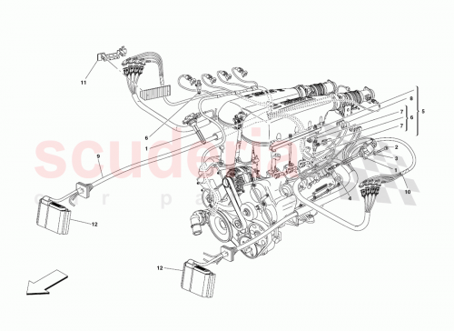 Part Diagram for Ferrari 186914