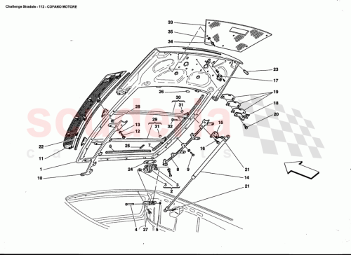 Part Diagram for Ferrari 67426600