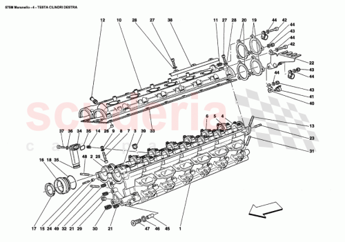Part Diagram for Ferrari 180483