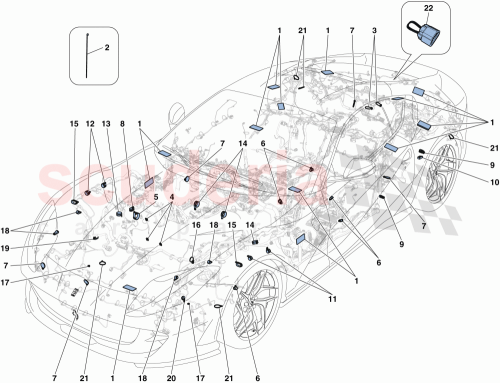 Part Diagram for Ferrari 806139