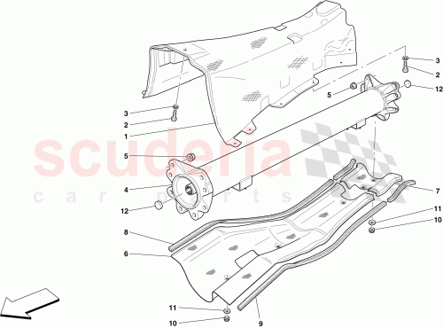 Part Diagram for Ferrari 67749100
