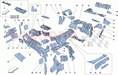 Part Diagram for Ferrari 85142900