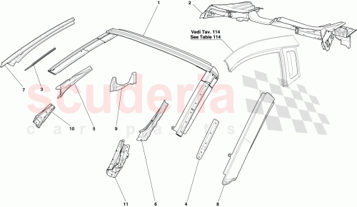 Part Diagram for Ferrari 68042311