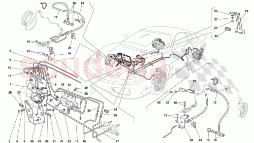 Part Diagram for Ferrari 182917
