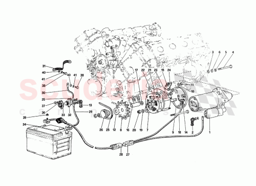 Part Diagram for Ferrari 102683