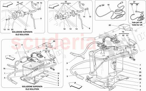 Part Diagram for Ferrari 81284400