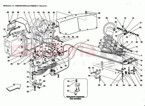 Part Diagram for Ferrari 180782