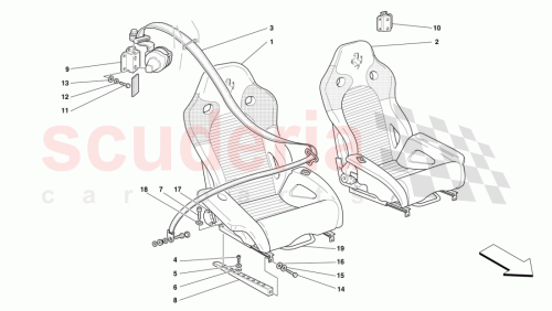 Part Diagram for Ferrari 63670400