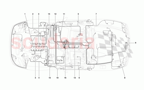 Part Diagram for Ferrari 186549