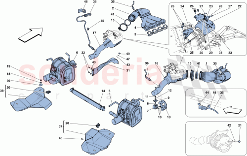 Part Diagram for Ferrari 12647704
