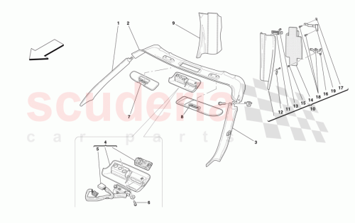 Part Diagram for Ferrari 179195