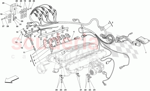 Part Diagram for Ferrari 244808