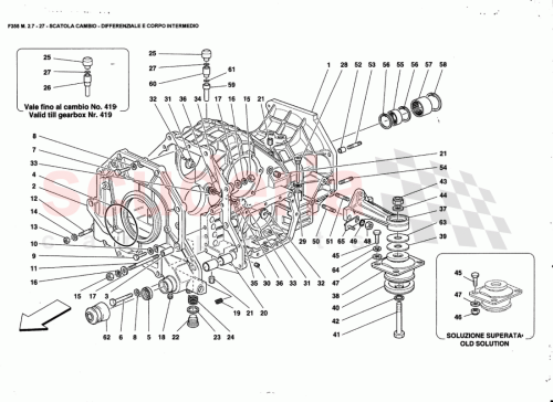 Part Diagram for Ferrari 152246