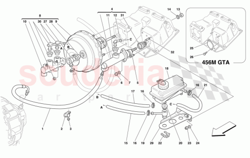 Part Diagram for Ferrari 174569