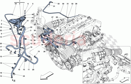 Part Diagram for Ferrari 267798