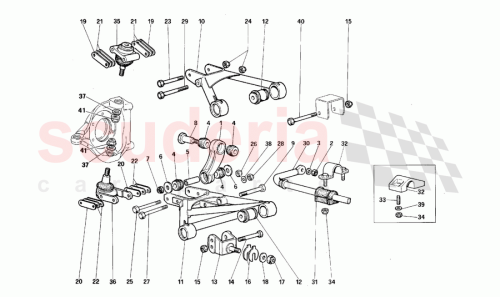 Part Diagram for Ferrari 132176