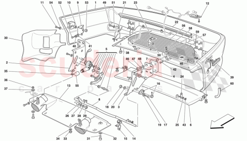 Part Diagram for Ferrari 65293710